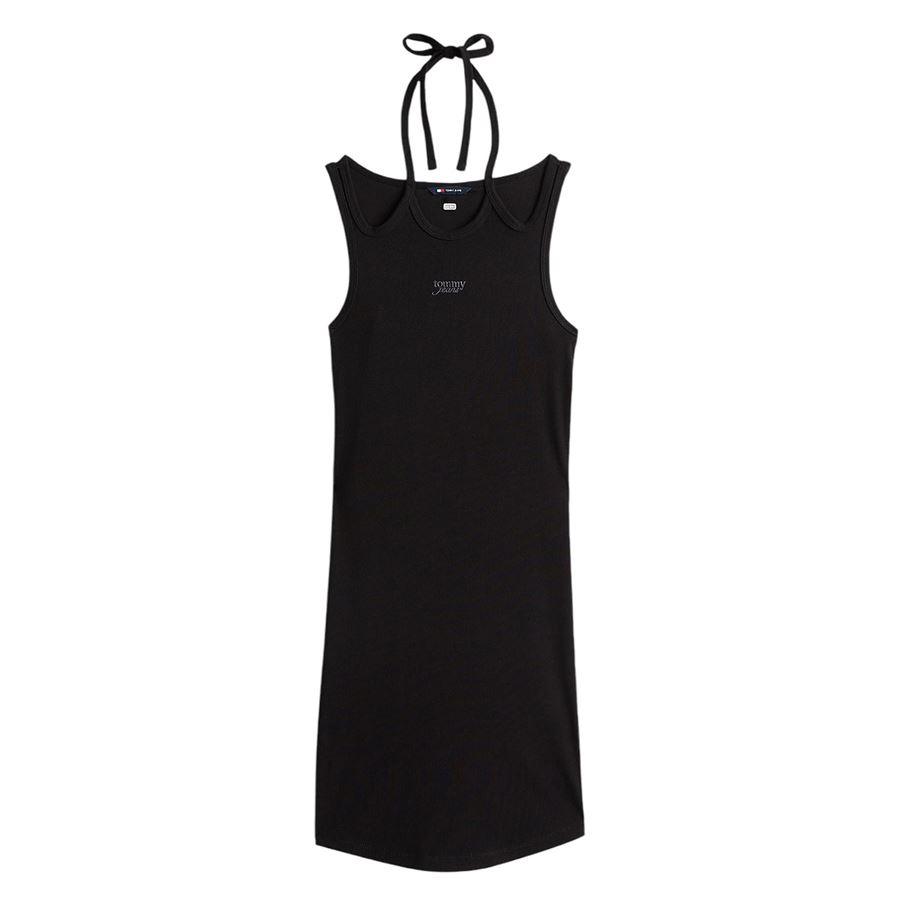Vestito corto aderente a coste da donna Tommy Jeans | DW0DW20331BDS